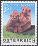 Austria - 2002 - Juguetes - 0,51 â‚¬ - Multicolor - Austria, TeddyBar - Scott 1895 - Austria Teddy Bears - 0